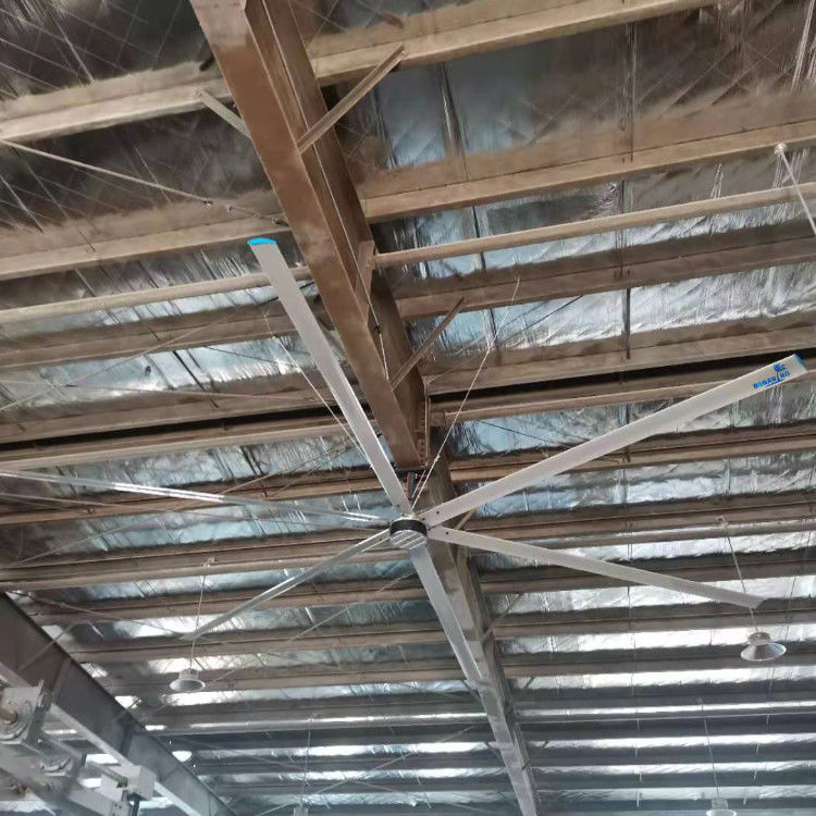 Мощный 6 лепестков промышленный потолочный вентилятор 10м3/мин Объем воздуха/W 1500w Входной мощность