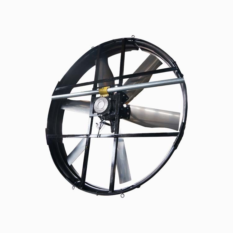 Galvanized Steel Livestock Ventilation Fan Blade 72 inches Air Volume 120193m3/h Modern Style Степень вентиляции из оцинкованной стали