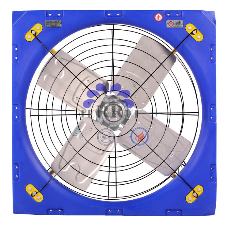 Вентилятор для животноводства 38 для максимального воздушного потока 27000 м3/ч и потребляемой мощности 410 Вт