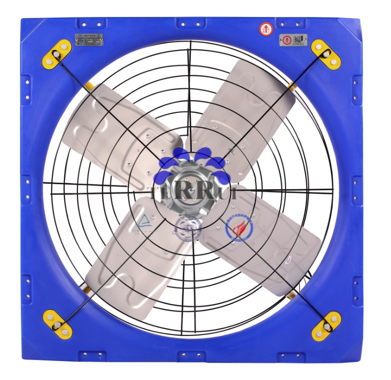 Мощный 38-дюймовый вентилятор для скота - 27000 м3/ч воздушного потока для оптимального комфорта скота