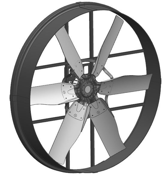 Энергосбережение и птицеводческий вентилятор, оснащенный внешним ротором постоянного магнита без щетки