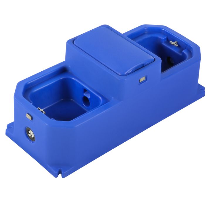 45 см / 1,47 фута. Общая высота поилки для скота для оптимального потока воды. Плетеный шланг 1/2 дюйма. 40 л в минуту