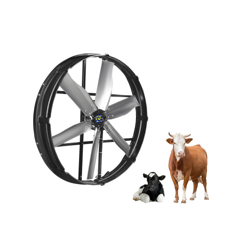 Мощность 2000 Вт Промышленный выхлопный вентилятор IP55 Уровень защиты 60 мм Установка труб 345 р/мин Скорость вращения