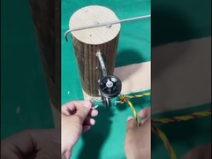 Galvanised Steel Easy Screw Rotating Corner Post Electric Fence Insulator