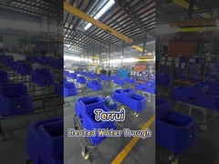 Синий резервуар для воды для скота с антифризным испытанием с автоматическим регулированием потока 30-50 л/мин