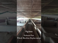 1830 мм Диаметр лезвия Промышленный вентилятор с прочностью Двухслойный PE материал рамы