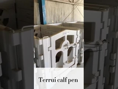 Держите телят теплыми и подвижными с помощью изолированных портативных молочных котлов