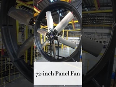 3 фазы прямого привода пожарный дымовый выхлопный вентилятор для систем противопожарной защиты